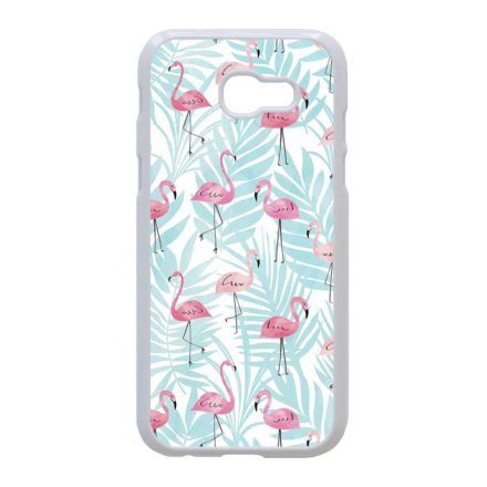 Flamingo Pálmafa nyár Samsung Galaxy A5 (2017) fehér tok
