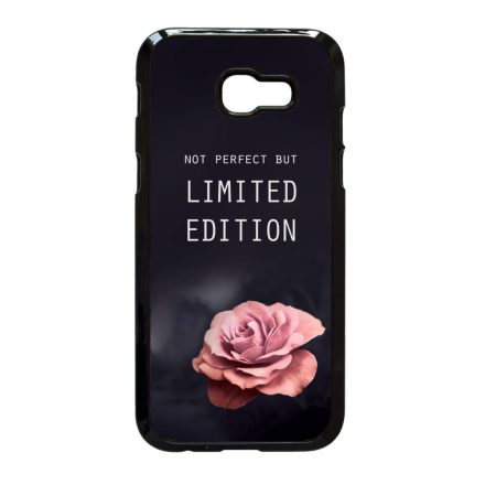 i am Not Perfect But Limited edition viragos rose rozsas Samsung Galaxy A5 (2017) fehér tok
