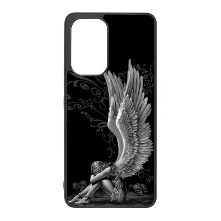 angyal angyalos fekete bukott Samsung Galaxy A53 tok