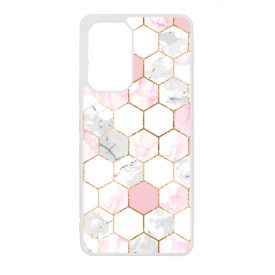 Geometric Rose Gold marvanyos marvany mintas Samsung Galaxy A53 tok