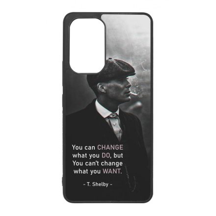 Tommy Shelby Change idezet peaky blinders Samsung Galaxy A53 tok