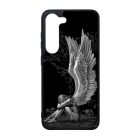 angyal angyalos fekete bukott Samsung Galaxy A55 tok