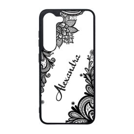 kérd a neveddel csipkés csajos Samsung Galaxy A55 tok