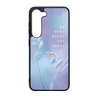 virágos tavaszi pillangós lepkés Samsung Galaxy A55 tok