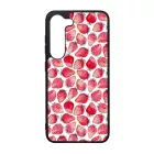 Strawberry BOOM - Eper mintás Samsung Galaxy A55 tok