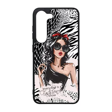 Fashion Show Girl Wild Beauty Csajos Allat mintas Samsung Galaxy A55 tok