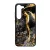 Luxury Golden Black marvanyos marvany mintas Samsung Galaxy A55 tok