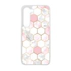 Geometric Rose Gold marvanyos marvany mintas Samsung Galaxy A55 tok
