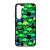 Green Skulls - Halloween Samsung Galaxy A55 tok