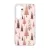 Rózsaszín karácsonyi fenyőfa mintás Samsung Galaxy A55 tok