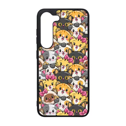 A legcukibb cica mintás Samsung Galaxy A55 tok