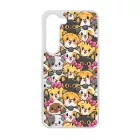 A legcukibb cica mintás Samsung Galaxy A55 tok