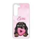 A legcukibb kutya mintás Samsung Galaxy A55 tok