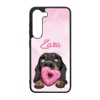 A legcukibb kutya mintás Samsung Galaxy A55 tok