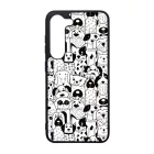 Aranyos kutya mintás Samsung Galaxy A55 tok