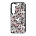 Csodaszép szürke vintage lovas mintás Samsung Galaxy A55 tok