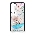 Neves cukisagok kollekcio Esernyos nyuszi szerelem Samsung Galaxy A55 tok