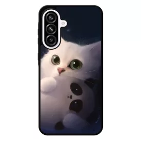 cica cicás macska macskás panda pandás Samsung Galaxy A56 tok