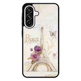 vintage párizs párizsi eiffel torony tornyos Samsung Galaxy A56 tok