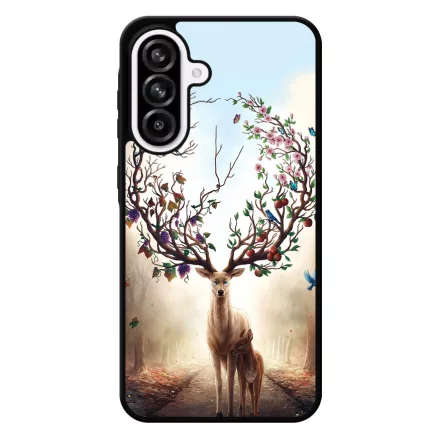 erdő szarvas őz négy évszak Samsung Galaxy A56 tok