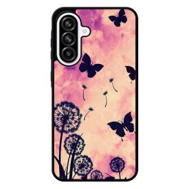 pillangós lepkés pitypang tavaszi Samsung Galaxy A56 tok