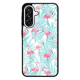 Flamingo Pálmafa nyár Samsung Galaxy A56 tok