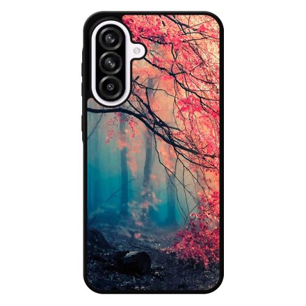 őszi erdős falevél természet Samsung Galaxy A56 tok