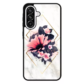 Marble Love marvany mintas viragos Samsung Galaxy A56 tok