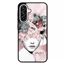 Spirit woman art tavaszi viragos Samsung Galaxy A56 tok
