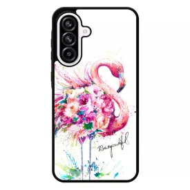 Álomszép Flamingo tropical summer nyári Samsung Galaxy A56 tok