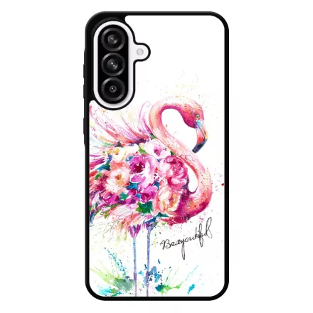Álomszép Flamingo tropical summer nyári Samsung Galaxy A56 tok