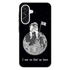 I see no God up here - űrhajós space Samsung Galaxy A56 tok