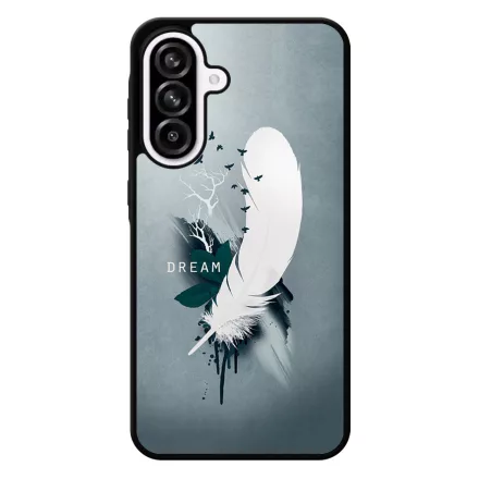 Dream - Álom - Feather, Tollas ajándék nőknek valentin napra Samsung Galaxy A56 tok
