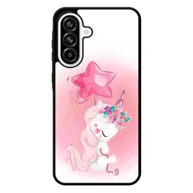 Tündéri unikornis unicorn egyszarvú Samsung Galaxy A56 tok