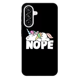 NOPE unikornis unicorn egyszarvú Samsung Galaxy A56 tok