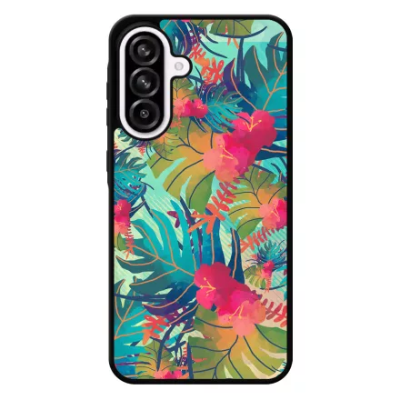 Tropical Beauty - Nyári trópusi mintás Samsung Galaxy A56 tok