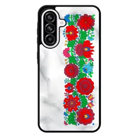 Márványos Matyó magyar mintás hungarian folk Samsung Galaxy A56 tok