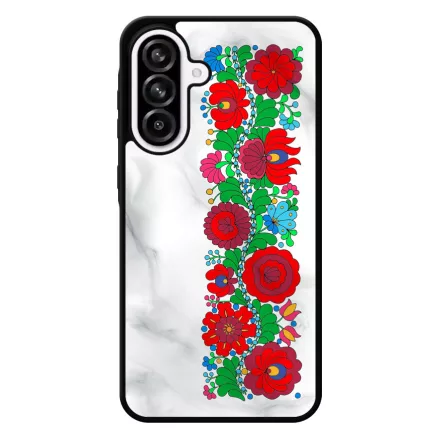 Márványos Matyó magyar mintás hungarian folk Samsung Galaxy A56 tok