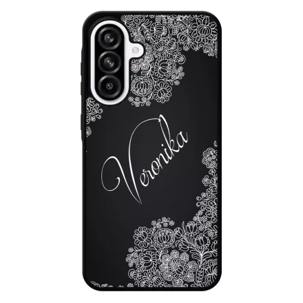 Kérd a neveddel - Matyó magyar mintás hungarian folk Samsung Galaxy A56 tok
