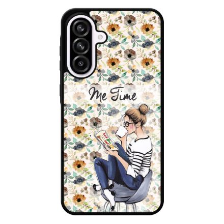 Én időm csajos őszi mintás Samsung Galaxy A56 tok