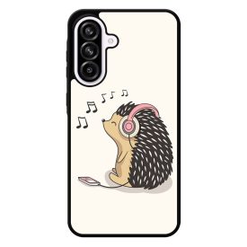 Csak a zene - Sünis sündisznós Samsung Galaxy A56 tok