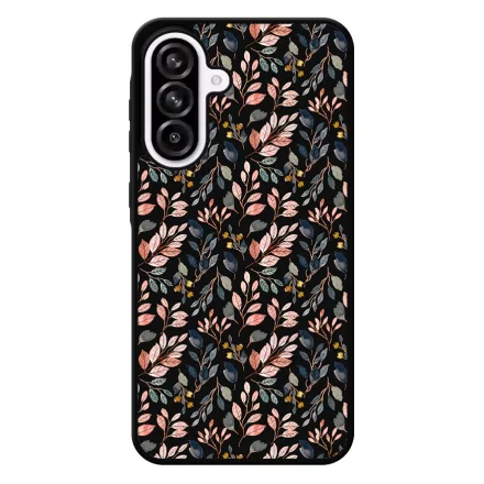 Csodaszép őszi virágmintás vintage Samsung Galaxy A56 tok