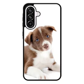Édes Border Collie kölyök kutyus Samsung Galaxy A56 tok