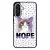 NOPE Cat Antisocial Samsung Galaxy A56 tok