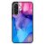 Blue Pink Gradient Ink kek rozsaszin marvanyos Samsung Galaxy A56 tok