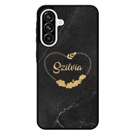 marble marvany mintas Heart szivecskes Samsung Galaxy A56 tok