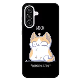 Cat Mood cicas macskas this is fine Samsung Galaxy A56 tok