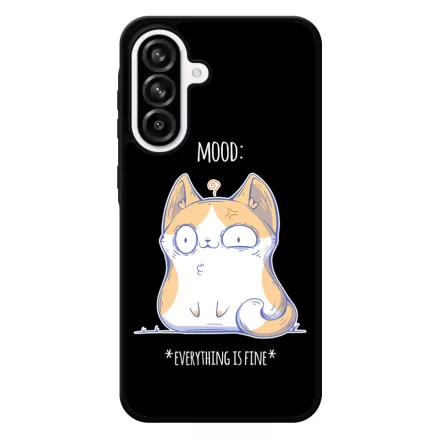 Cat Mood cicas macskas this is fine Samsung Galaxy A56 tok