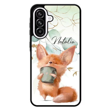 Kerd a neveddel - Fox Coffee - osz Samsung Galaxy A56 tok