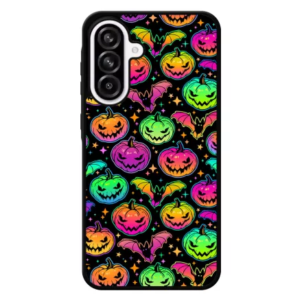 Pumpkin and Bats - Halloween Samsung Galaxy A56 tok